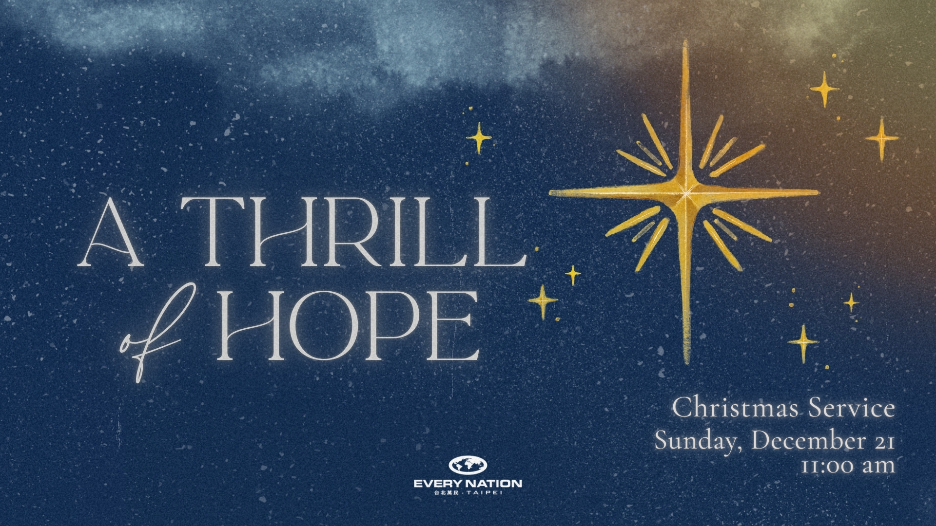 Thrill Of Hope Graphic SM