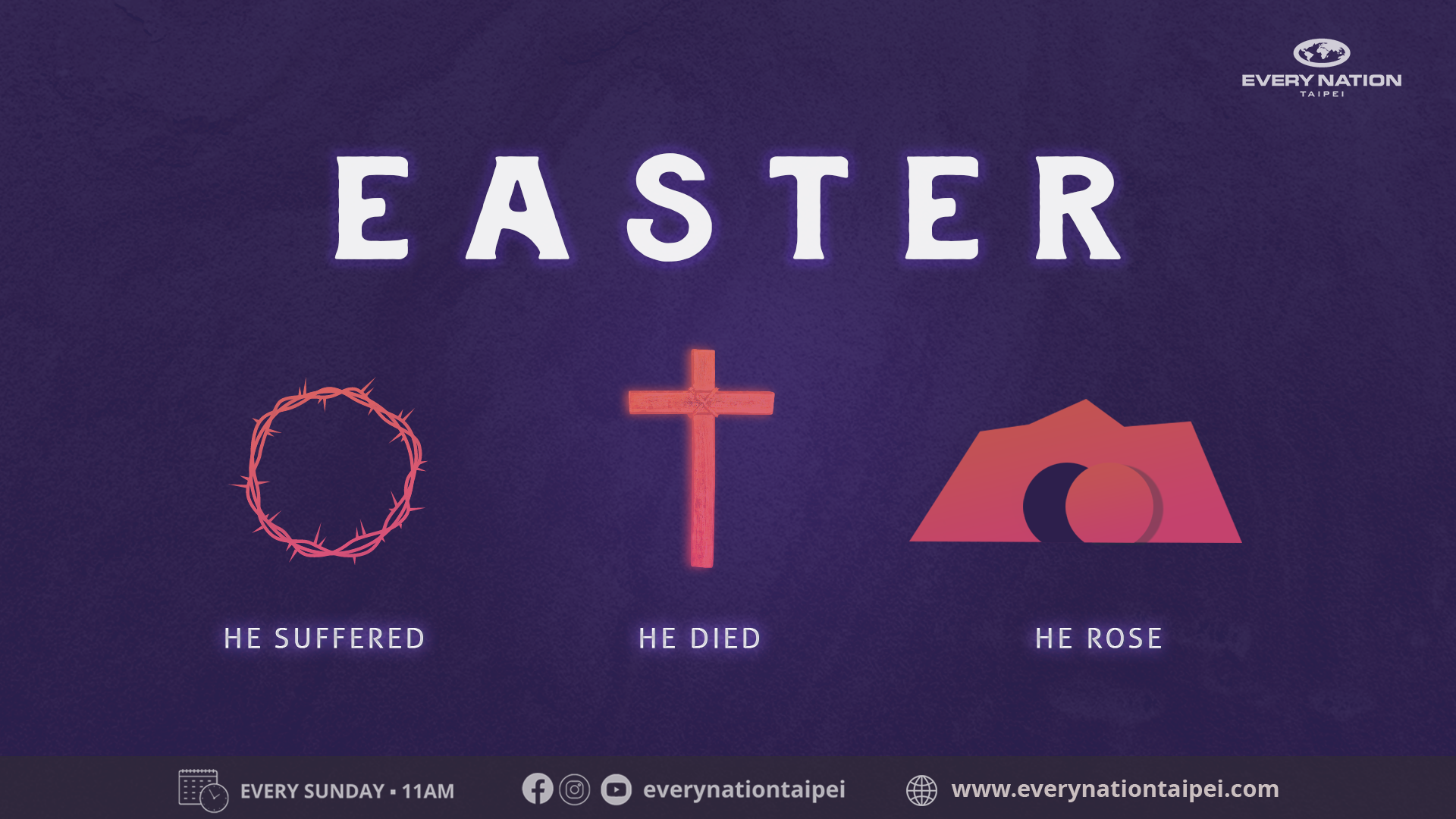 Easter! He Rose!