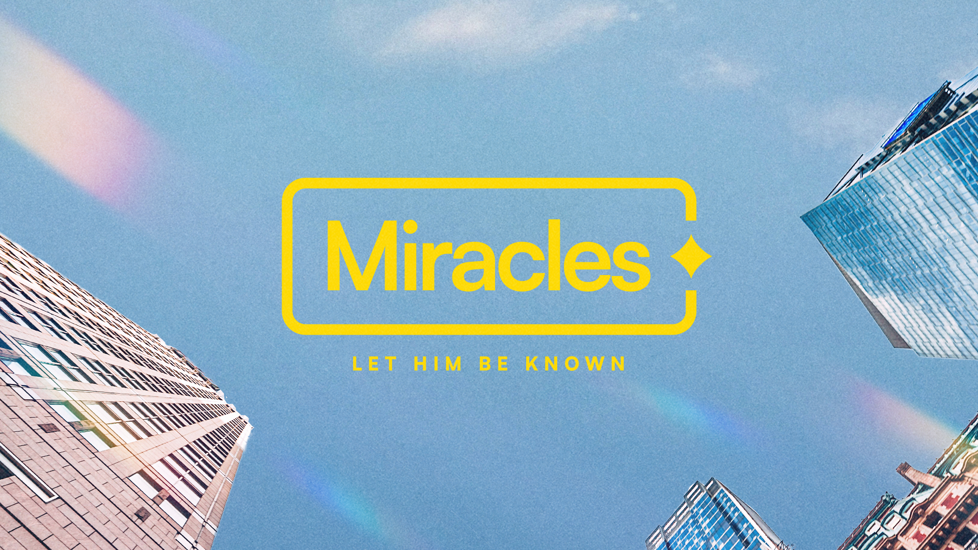 Miracles – Walking On Water / Calming The Storm