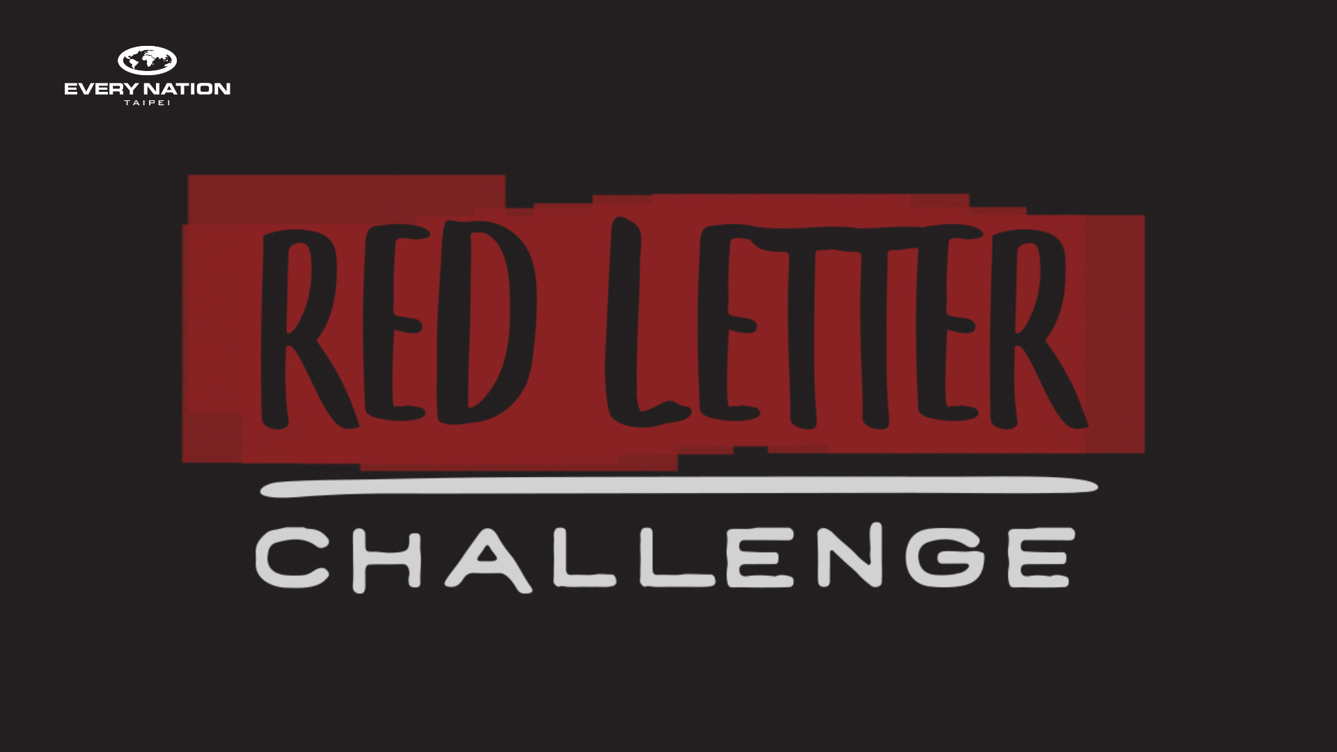 Red Letter Challenge – Introduction